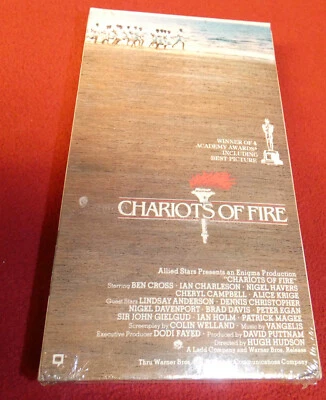 Sealed Chariots Of Fire Factory Sealed VHS New - Warner Home Video - Image 1 of 2
