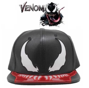 Venom PU Leather Cap Hat DC Marvel A16 - Picture 1 of 4