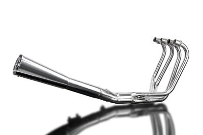 Delkevic Full Exhaust with Stainless Megaphone Muffler for CB500 - Image 1 of 4