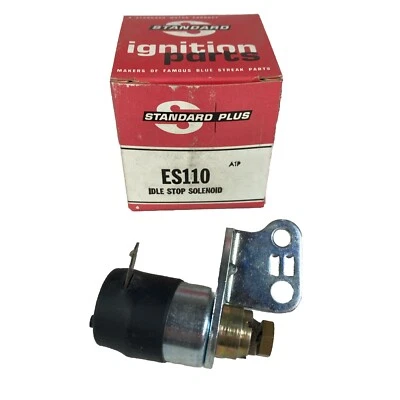Carburetor Idle Stop Solenoid Standard ES110 - Image 1 of 4