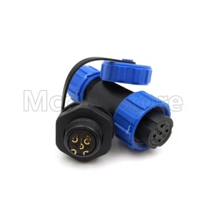 Connettore cavo aviazione impermeabile SP13 5 pin montaggio pannello IP68 spina e presa - Foto 1 di 6