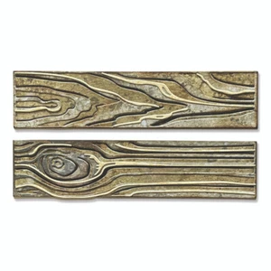 Troqueles Sizzix Thinlits coloreados por Tim Holtz - grano de madera - Imagen 1 de 1