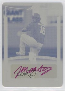 2014 Leaf Perfect Game Showcase 1/1 Jarrett Montgomery #A-JM4 Auto 0f8