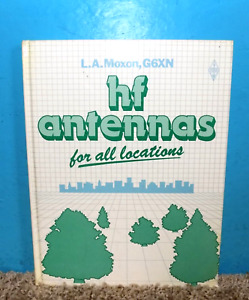 RSGB HF Antennas for All Locations Book Hard Cover 1982 Moxon Free Shipping
