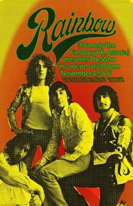 Póster enmarcado Rainbow Theatre London Reino Unido 1971 The Who - Imagen 1 de 2