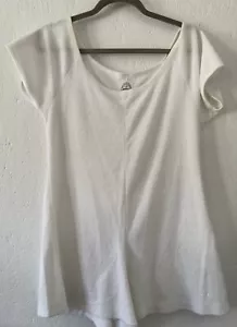 Vintage Terry Cloth Romper Coverup Medium White Victoria's Secret Deadstock RARE - Picture 1 of 10