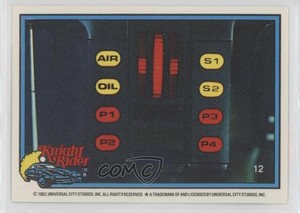 1983 Donruss Knight Rider KITT #12 0ru9