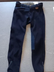 Kinder, Reithose, Größe 122 Mädchen Schwarz - Bild 1 von 3