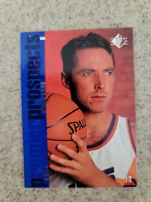 1996-97 Upper Deck SP Steve Nash Rookie Card RC #142 Suns J386 - Image 1 of 4