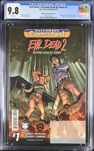 EVIL DEAD 2: BEYOND DEAD BY DAWN #1 [2016] - CGC 9.8 - WP - Halloween Comicfest - Bild 1 von 3