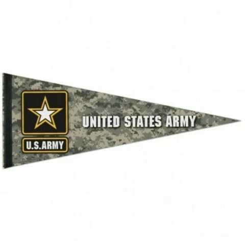 United States U.S. Army Felt Premium Carded Pennant 12 x 30" FREE SHIPPING Cover