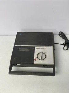 Registratore a nastro vintage Concord F-51 3 vie Power Cassette registrazione vocale testato - Foto 1 di 11