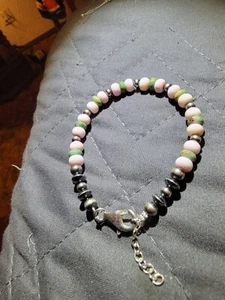 Native American Real Stone Bracelet - Picture 1 of 5