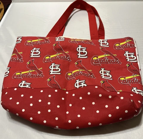 St. Louis Cardinals Purse Red Birds Baseball Cover