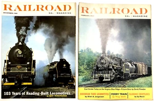 Lot of 6 Railroad Magazine: Dec 1961 thru Oct 1962 Vol. 73 Nr. 1, 2, 3, 4, 5, 6 - Bild 1 von 13