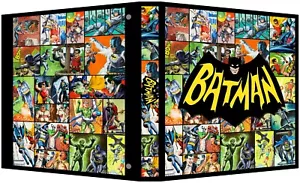 Batman 1966 maßgeschneiderte 3-Ring-Mappe für 60er Jahre Sammelkarten - Bild 1 von 3