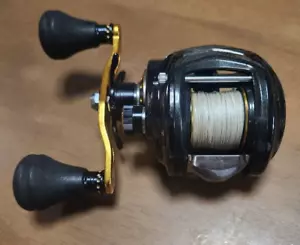 Abu Garcia Baitcasting Reel Revo Big Shooter Compact 8 Left handle Excellent- - Picture 1 of 7