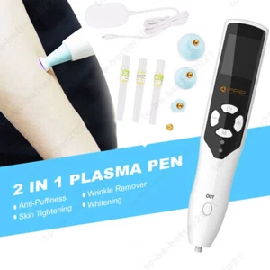 2 IN 1 Ozon Plasma Stift Dunkle Flecken Haut Maulwurf Entferner Face Lifting Fibroblast Stift - Bild 1 von 15