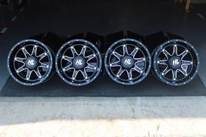 POLARIS SPORTSMAN 600 14" HL4 ALUMINUM ATV / UTV WHEELS ( SET 4 ) POL3CA - Picture 1 of 3