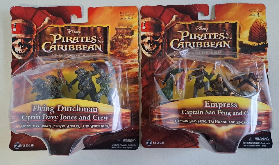 Flying Dutchman Captain Davy Jones & Crew  Empress Captain Sao Feng -Zizzle 2007 - Image 1 of 4