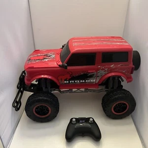 New Bright Ford Bronco Rock Crawler RC Truck 1:8 with remote Used Works great! - Picture 1 of 12
