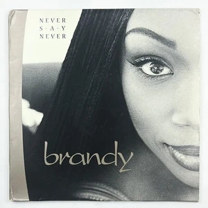 Brandy Never Say Never 1998 Vinyl Double LP Record 1st Press Album NM/EX - Picture 1 of 17