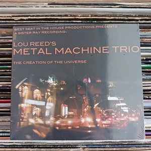 Lou Reed Creation of the Universe METAL MACHINE MUSIC TRIO 2008 Rock Sealed - Imagen 1 de 2