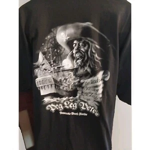 CAMISETA VINTAGE PEG LEG PETE'S PENSACOLA BEACH FLORIDA GRÁFICA PIRATA 3XL ¡Leer!! - Imagen 1 de 6