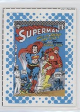 1987 DC Comics Backing Board Cards Great Moments in Superman Super Man #33 1n4