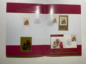 2011 Folder Beatificazione Giovanni Paolo II Annullo Speciale Solenne Liturgia - Picture 1 of 4
