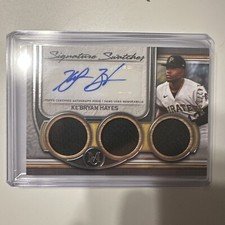 2023 Topps Museum Collection Signature Swatches Relic Auto Ke’bryan Hayes Rc