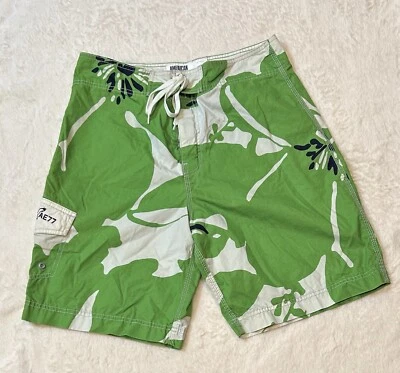American Eagle Swim Trunks Shorts Green Size 32 Men’s - Imagem 1 de 4
