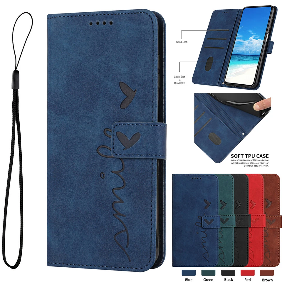 For iPhone 16E 15 14 13 12 11 XR 7 Magnetic Leather Flip Stand Card Wallet Case - Image 1 of 1