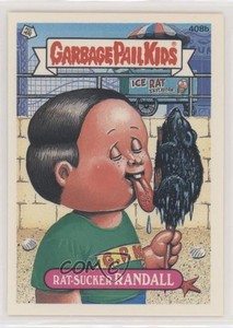 1987 Topps Garbage Pail Kids Series 10 Rat-Sucker Randall (one star back) 0mf9