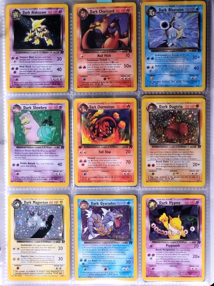 TEAM ROCKET Set - Pick / Choose the Card - Pokemon TCG- 1st Ed, Unlimited, Holo - Image 1 of 1
