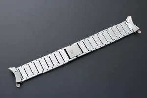 GENUINE IWC 18mm Watch Bracelet ORIGINAL Stainless Steel Band Part VINTAGE RARE - Picture 1 of 9
