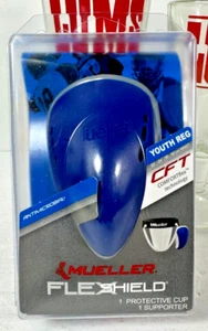 Mueller Youth Regular Athletic Supporter & Protective Cup w/Flexsheild 20”-24” - Picture 1 of 1