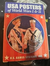 USA Posters of World Wars I and II by U. S. Game Systems (2008) Playing Cards