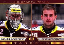 2010-11 Czech OFS Premium Tandems Blue #14 Tomas Popperle, Filip Novotny