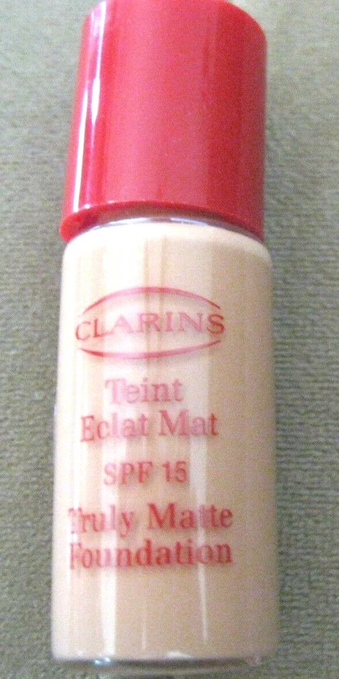 CLARINS Truly Matte Foundation # 05 SHELL SPF15 Shine Free 10ml /.35oz FREE SHIP - Image 1 of 1