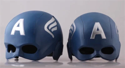 Capitán América El Primer Vengador Cosplay Halloween 1:1 Usable Casco Máscara Juguete Foto 1 de 4