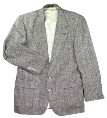 Мужской спортивный блейзер Robert Stock 40R куртка шерсть гольф кикуна шелк костюм США - Изображение 1 из 4