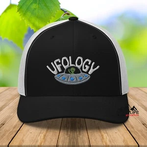 UFOlogy Alien UFO extraterrestrische Truckermütze für Männer Frauen - Bild 1 von 29
