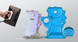 EinScan Pro HD Handheld 3D Scanner- 0.2mm Resolution- SolidEdge 3D CAD Software