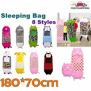 180*70cm Large Happy Nappers Kid Birthday Gift Sleeping Bag Pillow Stuffed Toy - Picture 1 of 18