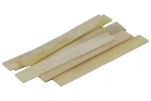 Bone Nut Shims - Non-bleached - 2.22" x .25" x .04" - 10 pack - Picture 1 of 1