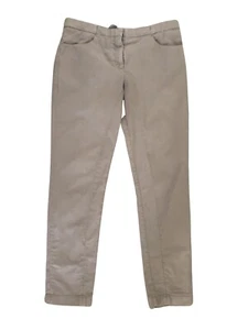 BRUNELLO CUCINELLI Women’s Cotton Tapered Pants 6 US Worn Few Times Only - Picture 1 of 4