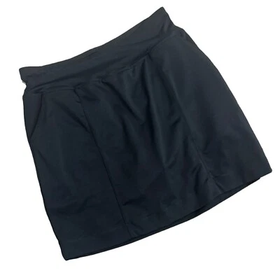 Pantalón corto de golf Page & Tuttle negro bolsillos ropa de rendimiento para mujer talla M Foto 1 de 4