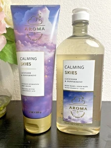 Bath & Body Works Aromatherapie-Set 2-teilig beruhigender Himmel Lavendel & Pfefferminze - Bild 1 von 5