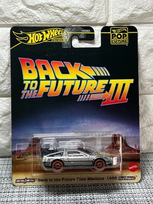 Hot Wheels Premium Back To The Future Part III Time Machine - 1955 Real Riders - Image 1 of 4
